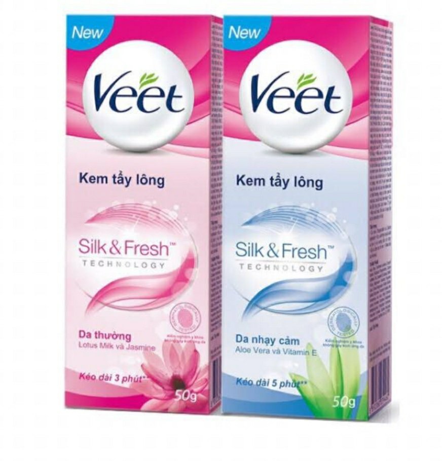 Kem Tẩy Lông Cơ Thể Veet Pure Hair Removal Cream