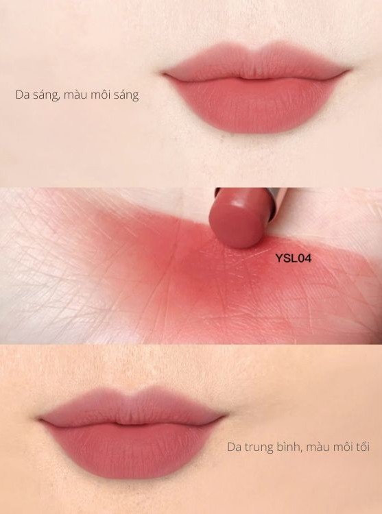 Son Kiêm Má Hồng YSL Lovenude Lip Blusher 3g
