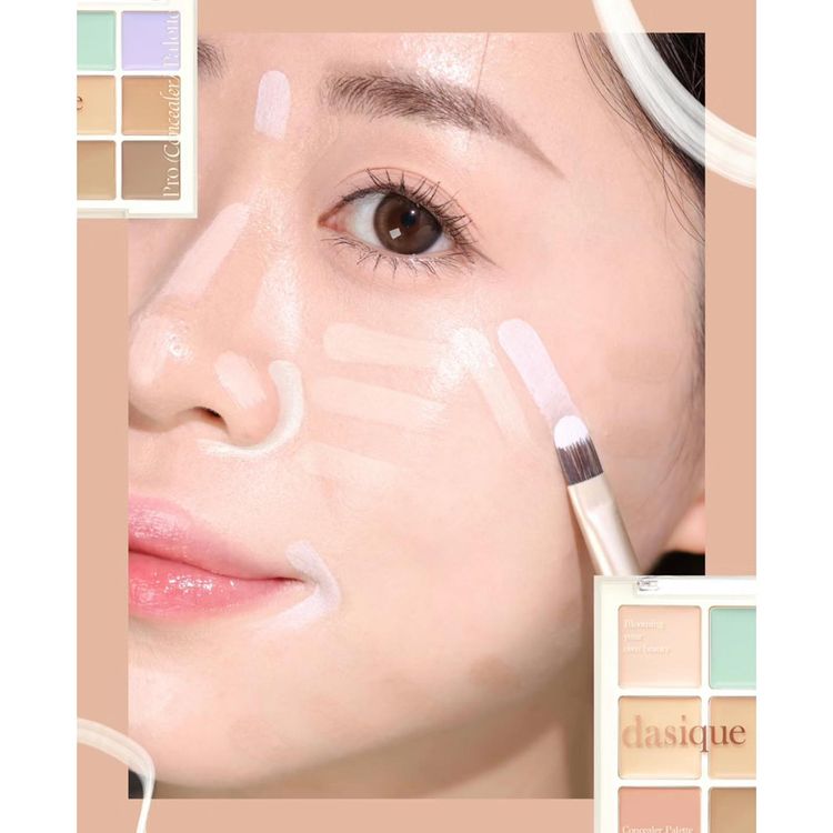 Bảng Che Khuyết Điểm Dasique Concealer Palette 9 Colors 9g