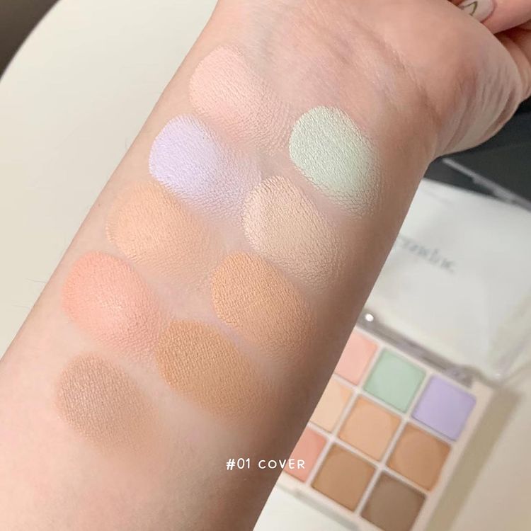 Bảng Che Khuyết Điểm Dasique Concealer Palette 9 Colors 9g