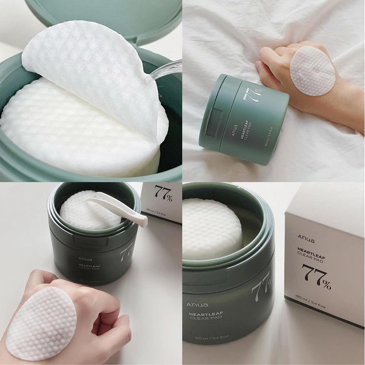 Pad Dưỡng Da Anua Heartleaf 77 Clear Pad 160ml (70 pads)