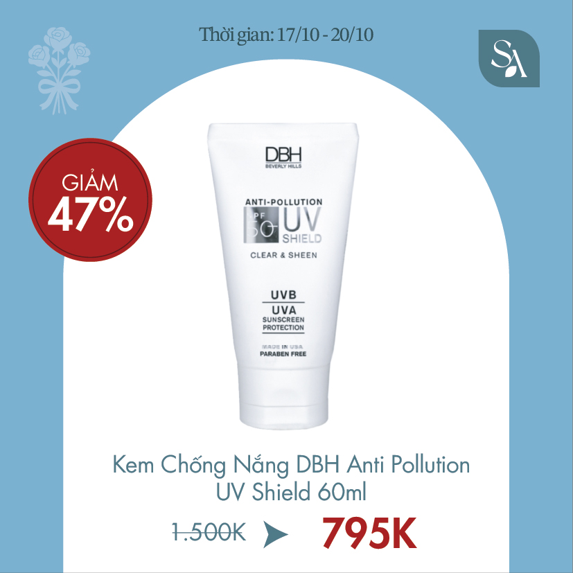 Kem Chống Nắng DBH Anti Pollution UV Shield 60ml
