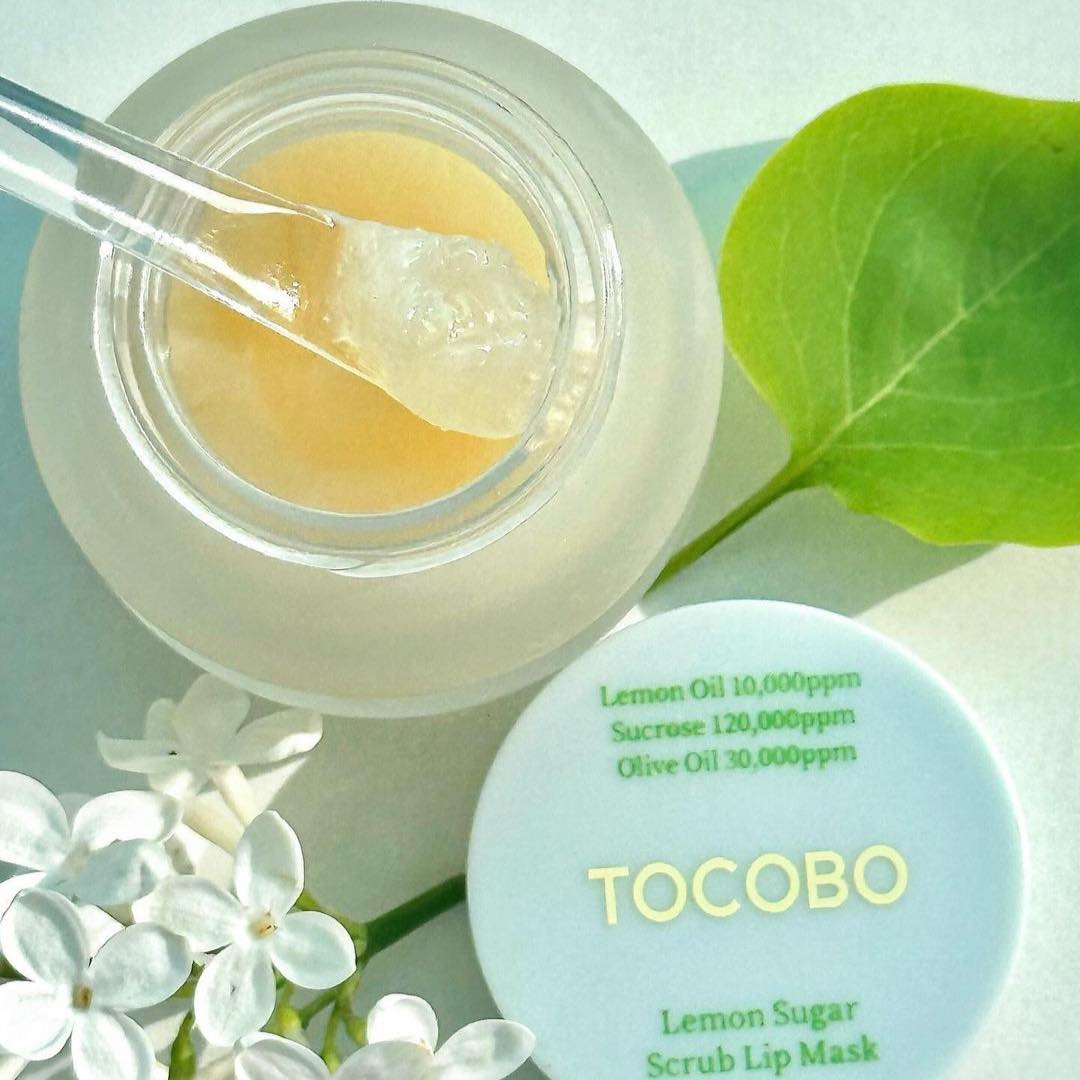 Mặt Nạ Ngủ Môi Tẩy Tế Bào Chết Tocobo Lemon Sugar Scrub Lip Mask 20ml