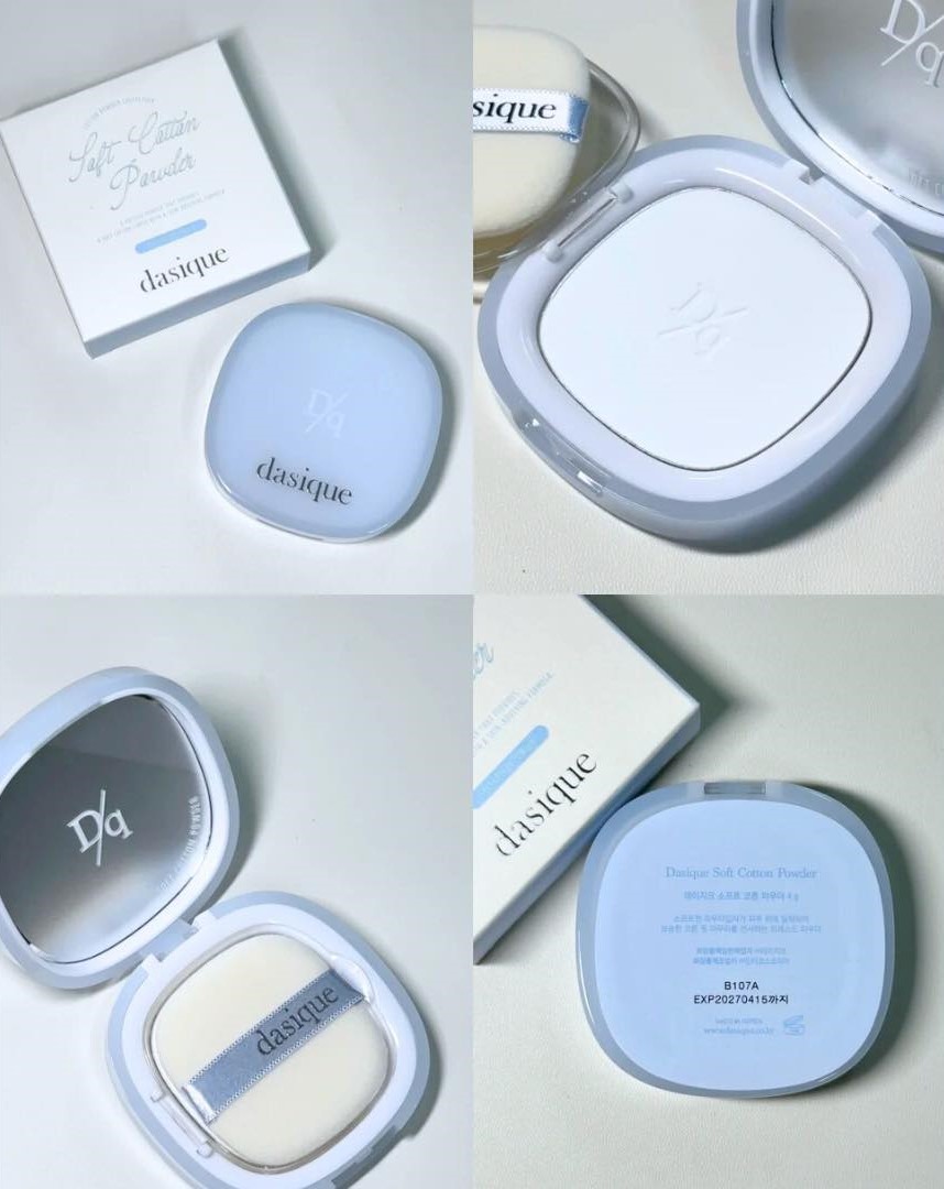 Phấn Phủ Kiềm Dầu Dasique Soft Cotton Powder 4g