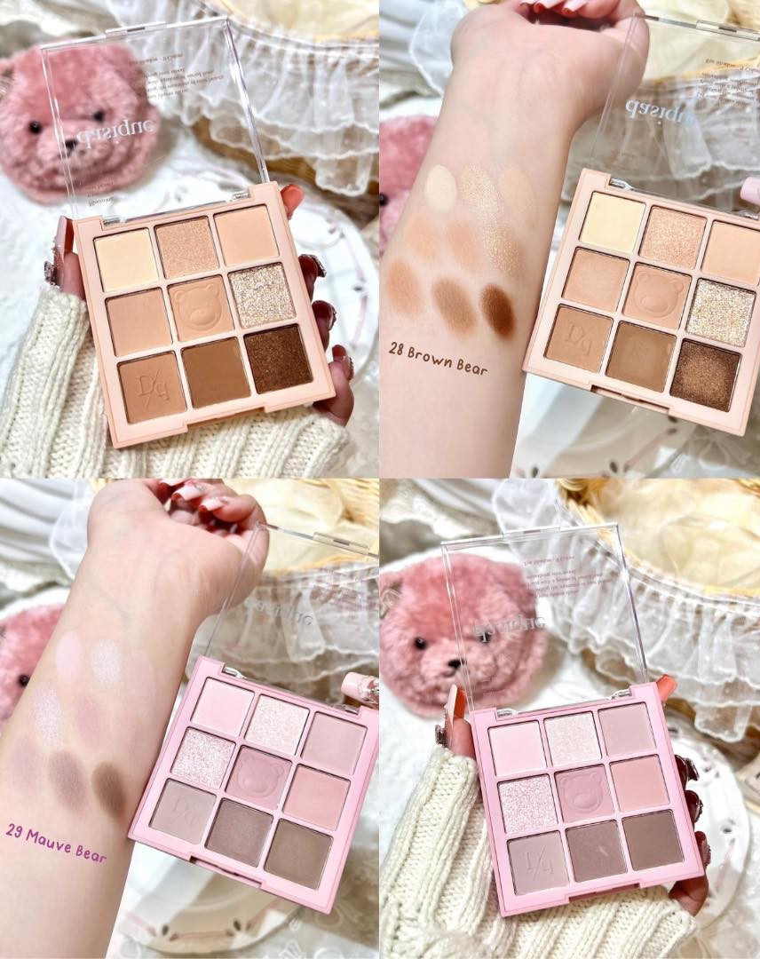 Phấn Mắt Dasique My Bear Shadow Palette 9 Colors 8g