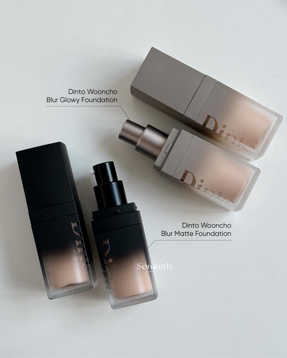 Kem Nền Dinto Wooncho Blur Matte Foundation 25ml