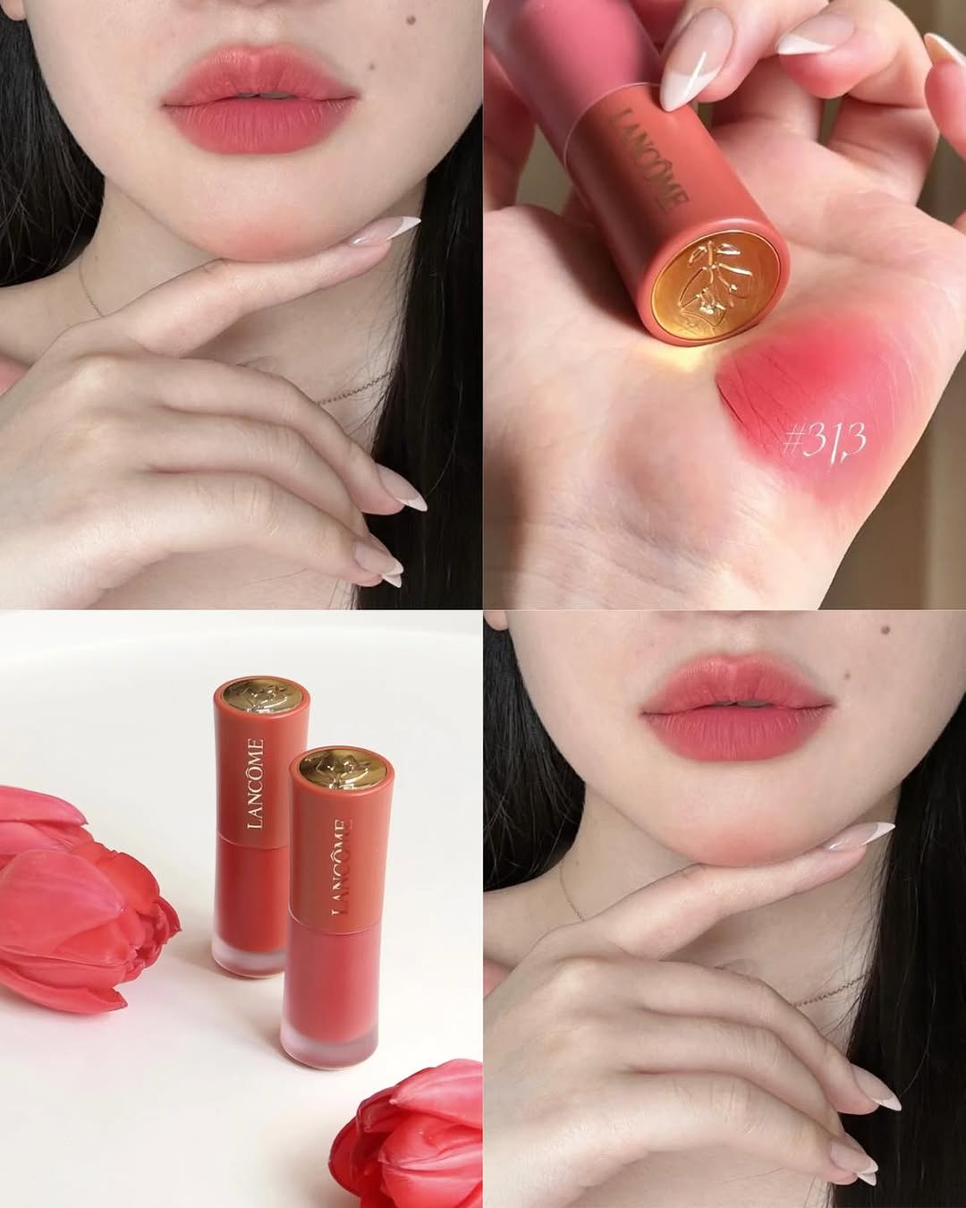 Lancome L’absolu Rouge Intimatte Soft Matte Liquid Lip Cream 6ml