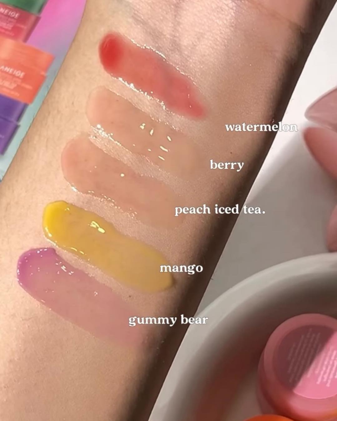 Bộ 5 Mặt Nạ Dưỡng Môi Laneige Midnight Minis Set (5 Pieces)