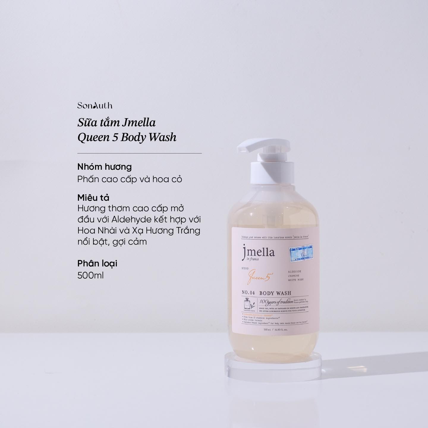 Sữa Tắm Jmella Body Wash 500ml
