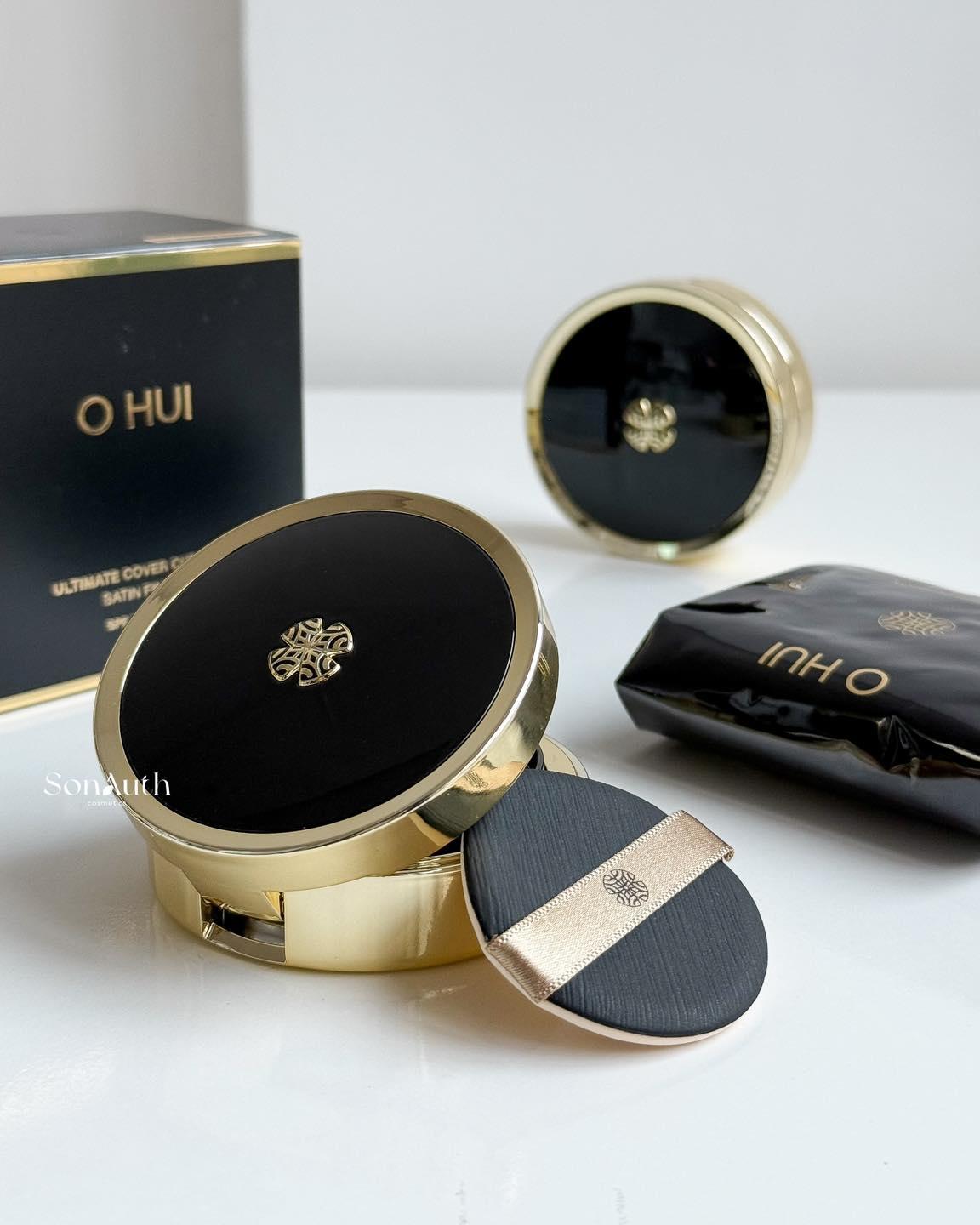 Phấn Nước Ohui Ultimate Cover Cushion Satin Finish 15g