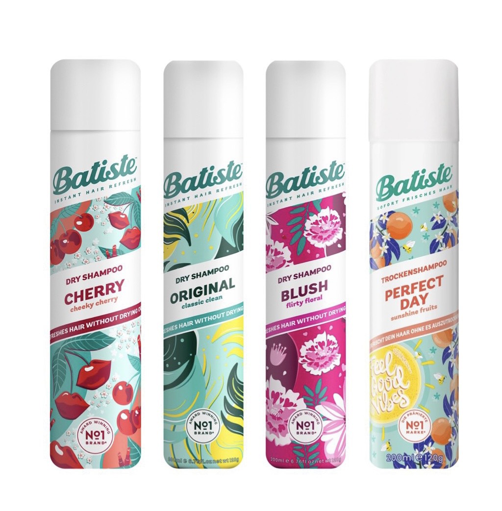 Dầu Gội Khô Batiste Dry Shampoo 200ml