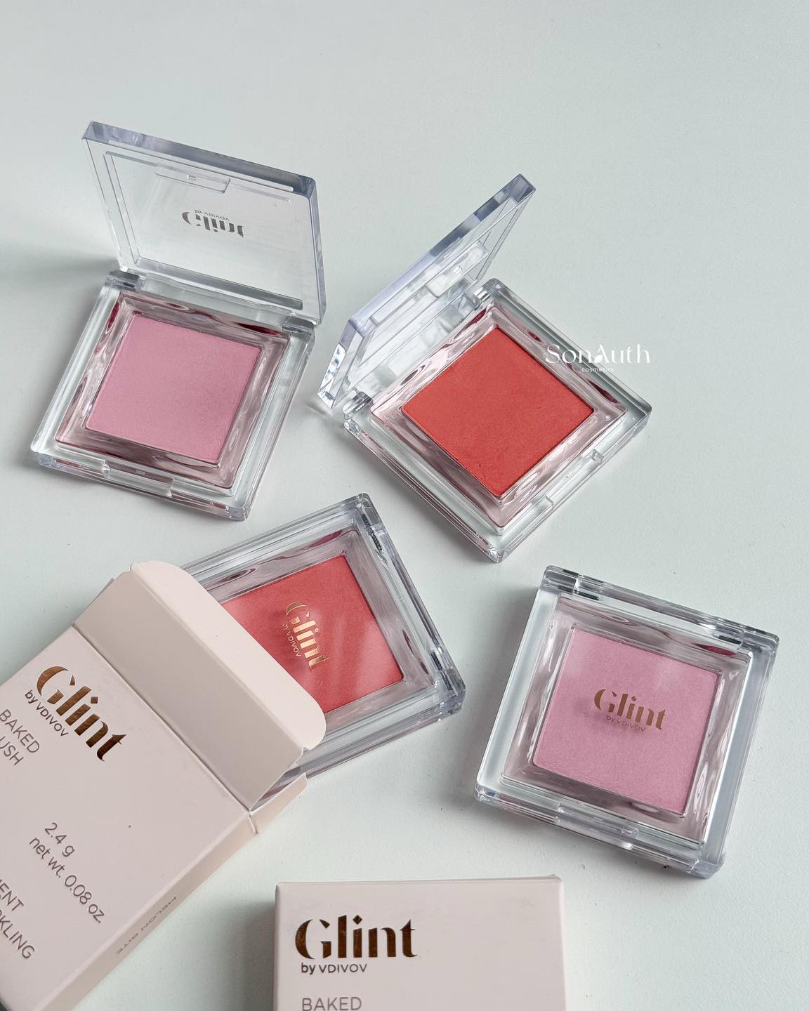 Phấn Má Glint Baked Blush 2.4g