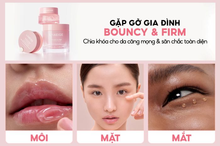 Mặt Nạ Ngủ Vùng Mắt Laneige Bouncy & Firm Eye Sleeping Mask 20g