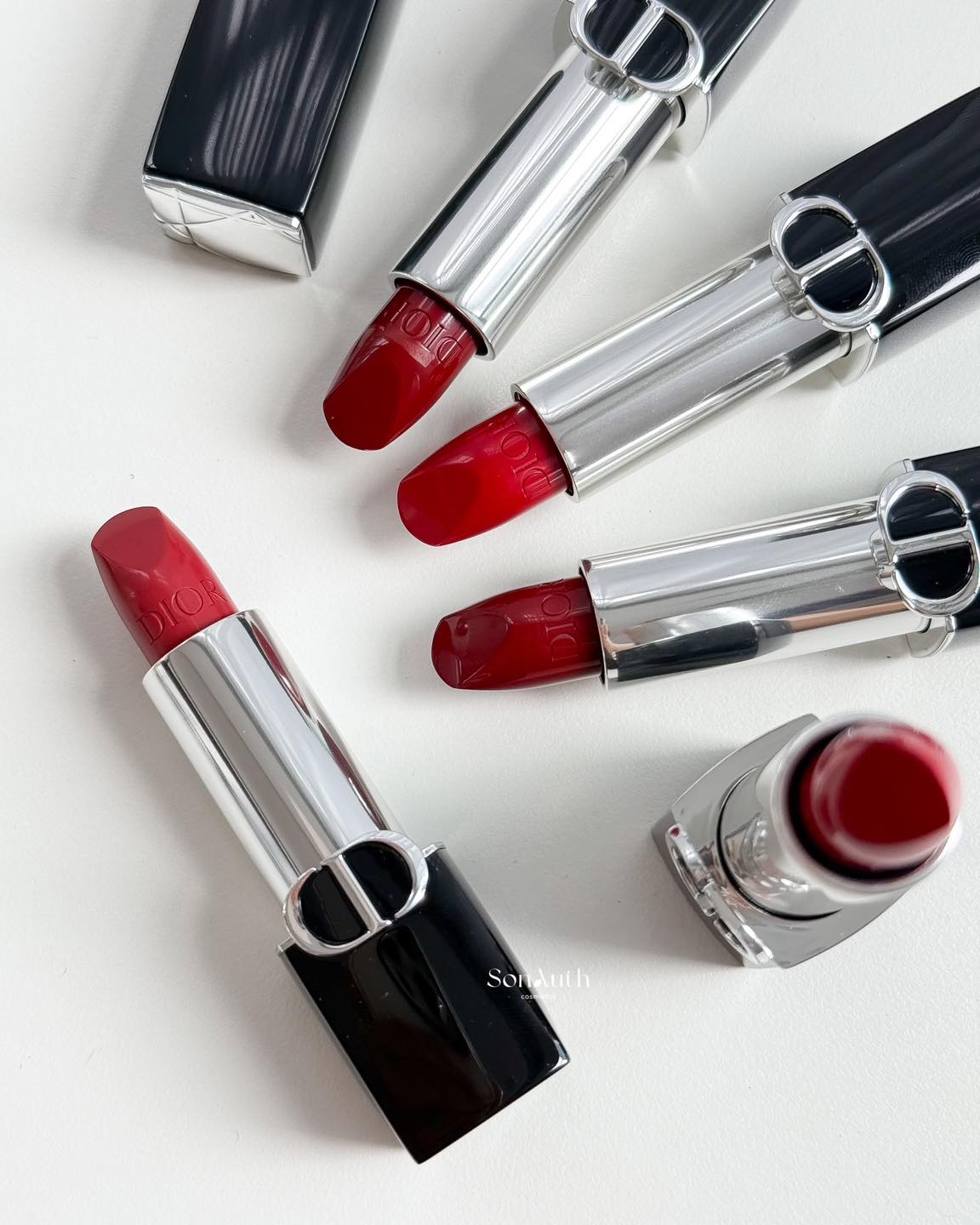 Son Thỏi Dior Rouge Couture Colour Lipstick Floral Lip Care Long Wear 3.5g (Satin)