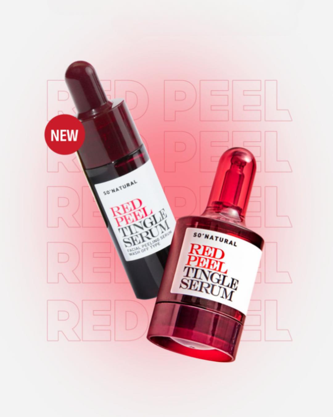 Tinh Chất Tái Tạo Da So.Natural Red Peel Tingle Serum