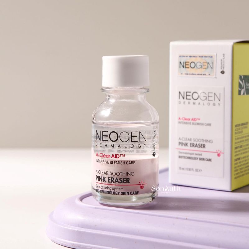 Chấm Mụn 2 Lớp Neogen A-Clear Soothing Pink Eraser 15ml