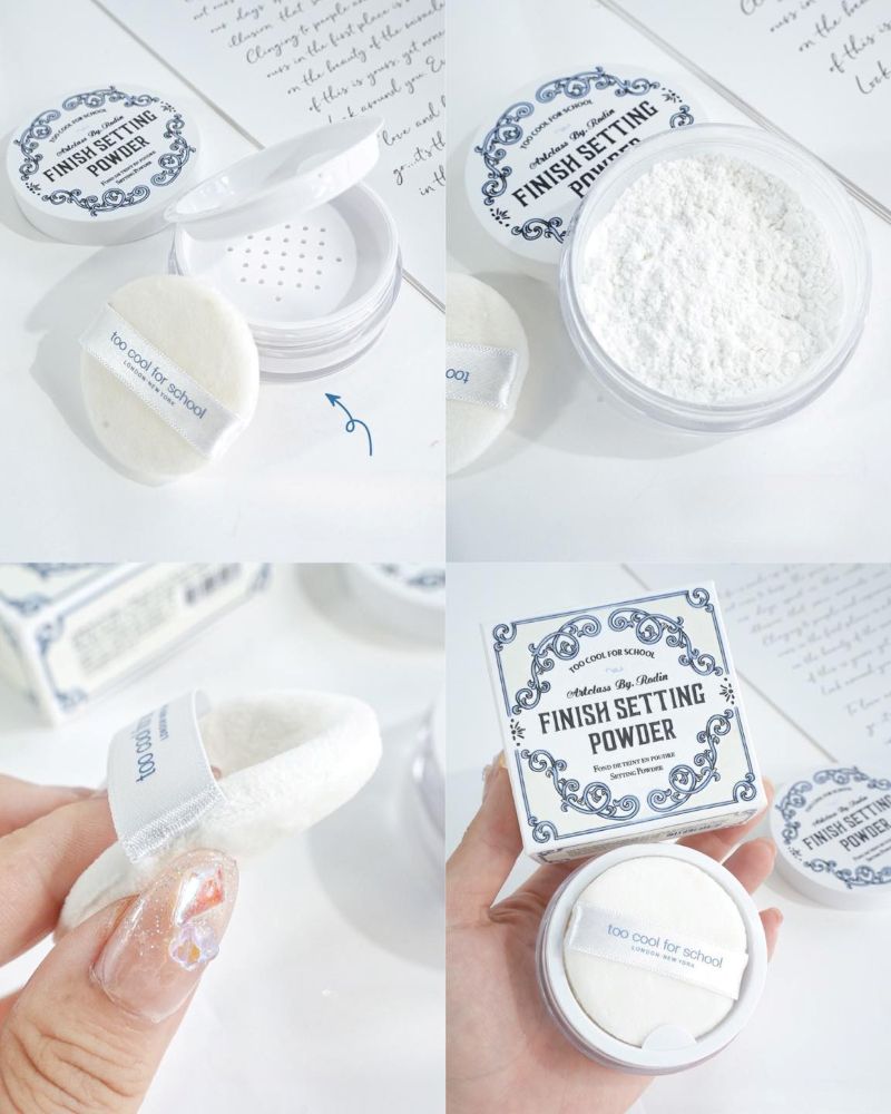 Phấn Phủ Dạng Bột Too Cool For School Artclass By Rodin Finish Setting Powder 10g