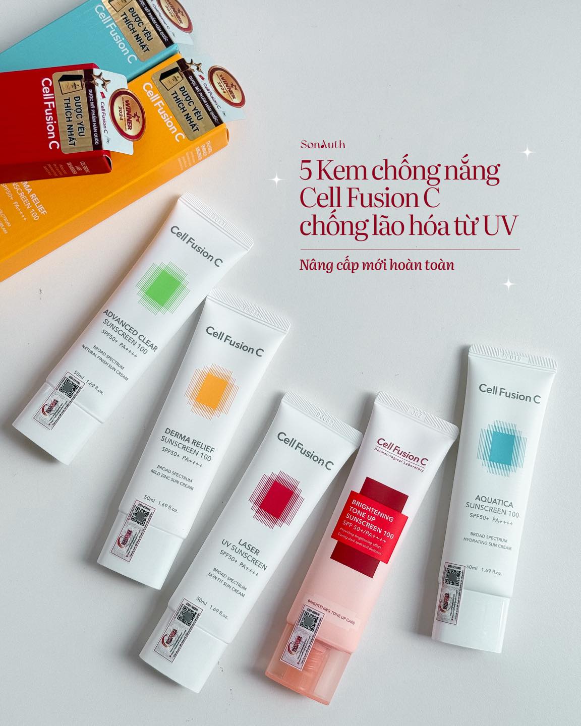 Kem Chống Nắng Cell Fusion C Sunscreen 100 50ml