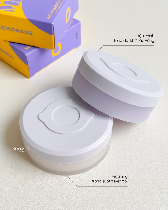 Phấn Phủ Bột Lemonade Supermatte No Makeup Loose Powder 9g