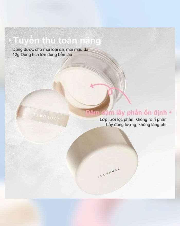 Phấn Phủ Bột Judydoll Blurring Loose Powder 12g