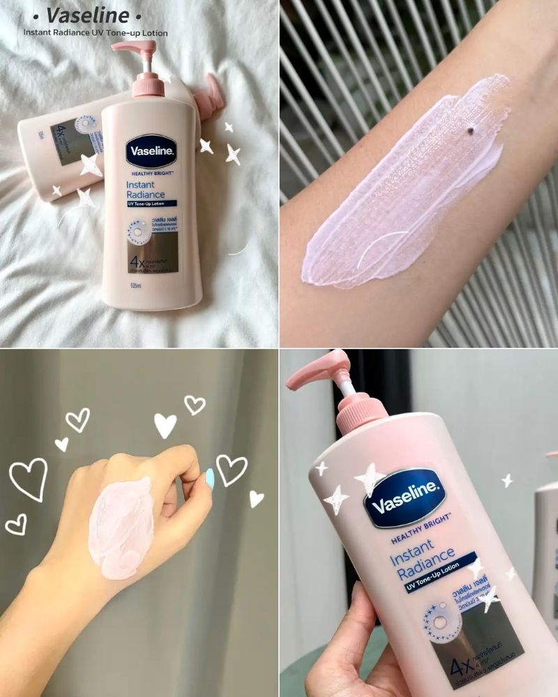 Dưỡng Thể Sáng Da Vaseline Healthy Bright 350ml