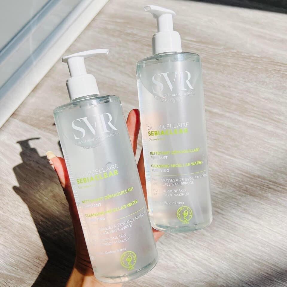 Tẩy Trang SVR Sebiaclear Eau Micellaire Loại Bỏ Dầu Nhờn