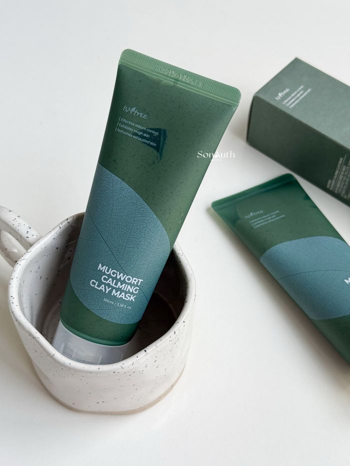Mặt Nạ Đất Sét Isntree Mugwort Calming Clay Mask 100ml