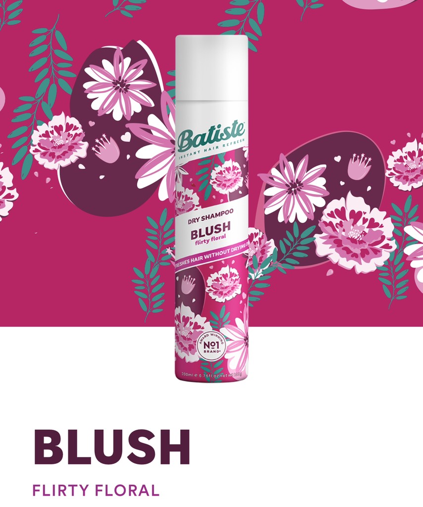 Dầu Gội Khô Batiste Dry Shampoo 200ml