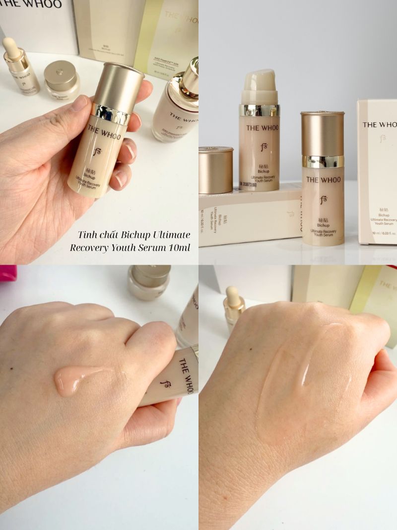 Bộ Dưỡng Da The Whoo Ultimate Recovery NAD Power Ampoule Set