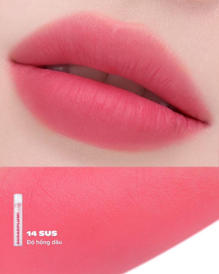 Son Tint Mờ Sugarplum Mistynow Blurring Tint 3.8g Ver3
