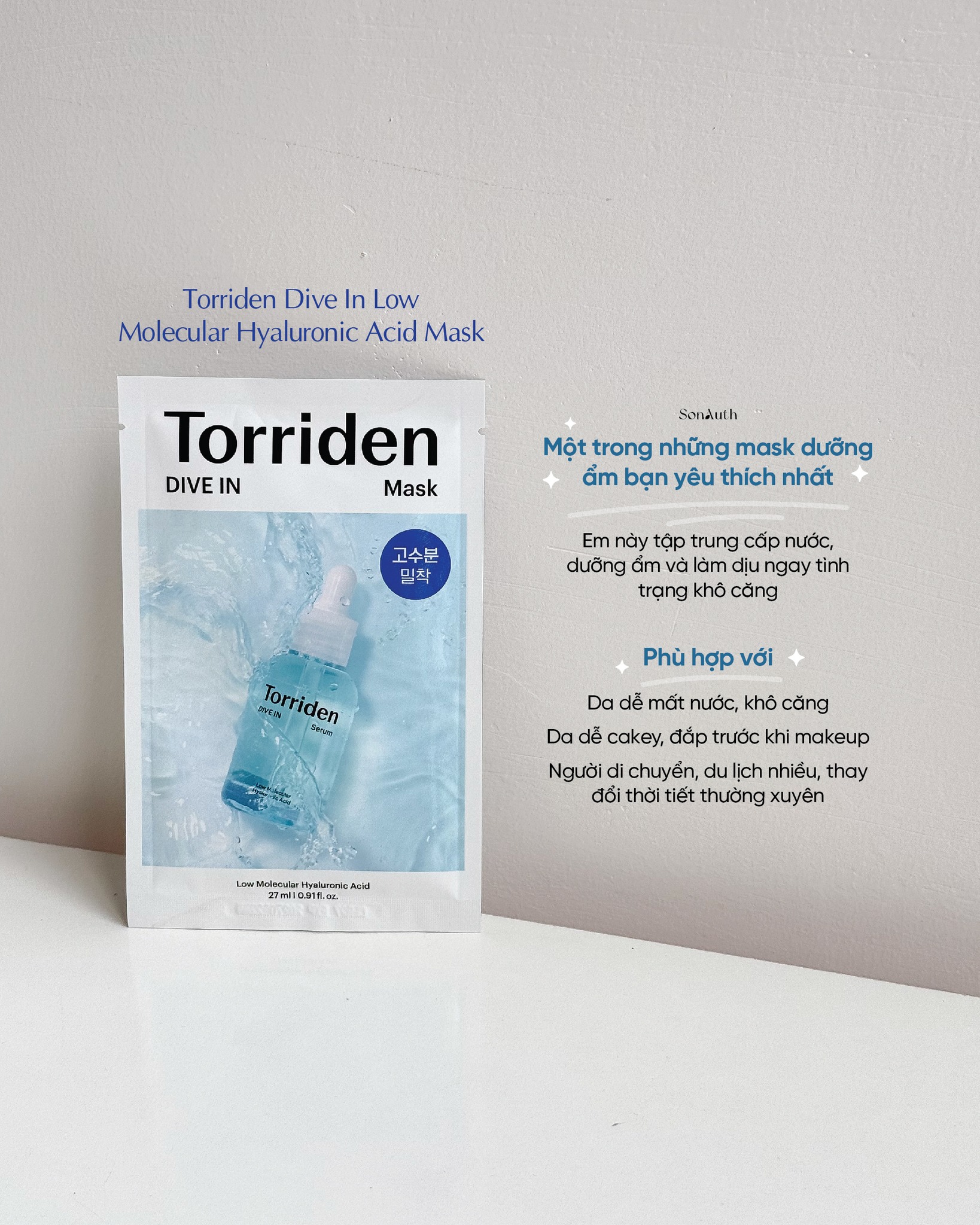 Mặt Nạ Giấy Torriden Mask 25ml