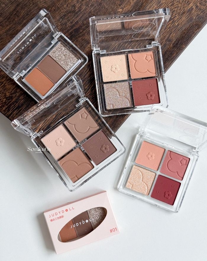 Bảng Mắt 4 Màu Judydoll 4-Colors Eyeshdow 4.8g