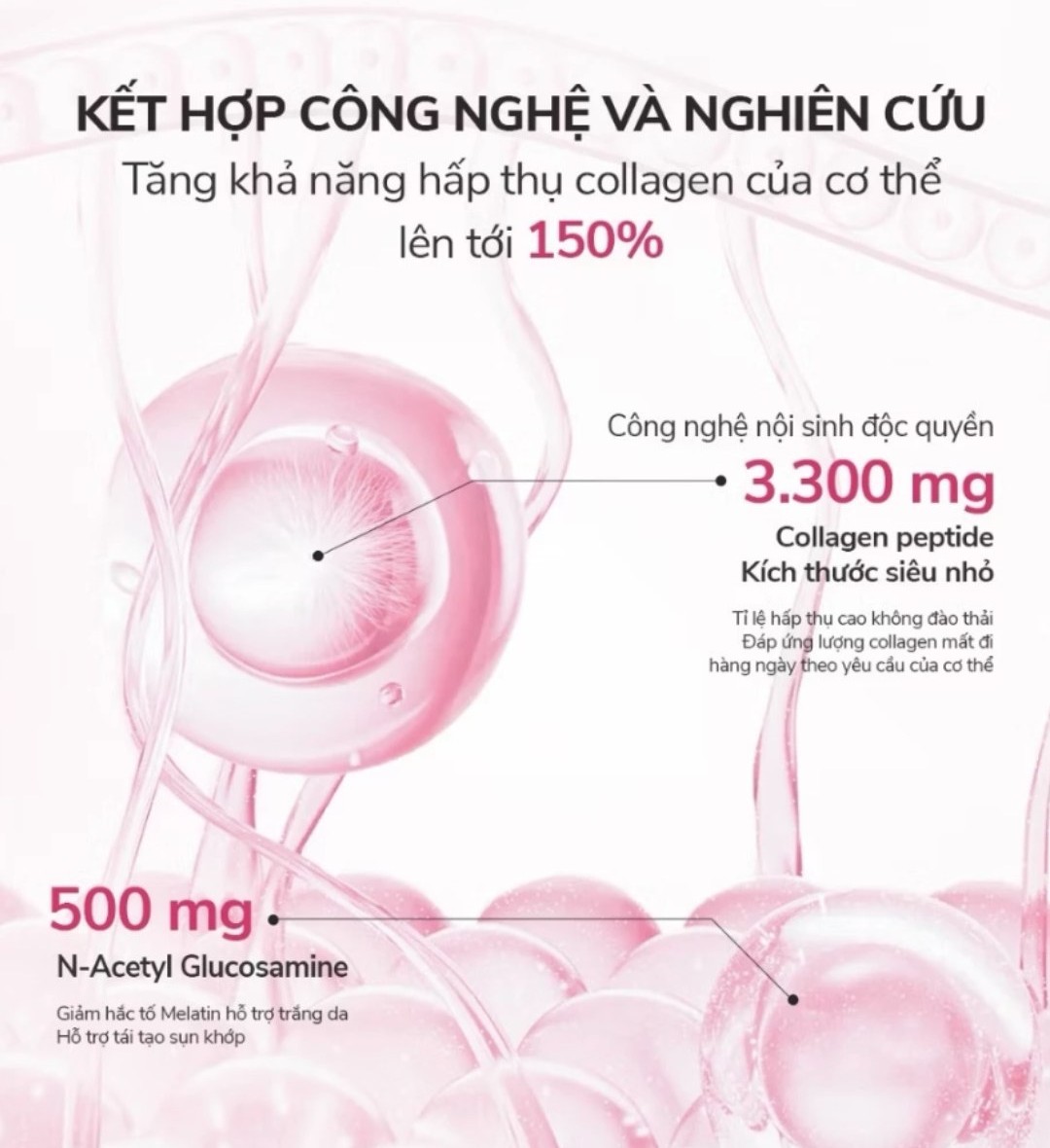 Thực Phẩm Bổ Sung Collagen Nội Sinh Menard Collagen Gold (10×30ml)