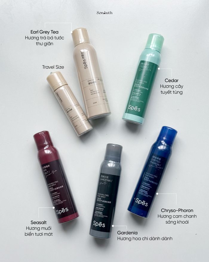 Xịt Dầu Gội Khô Spes Washing Free Hair Spray