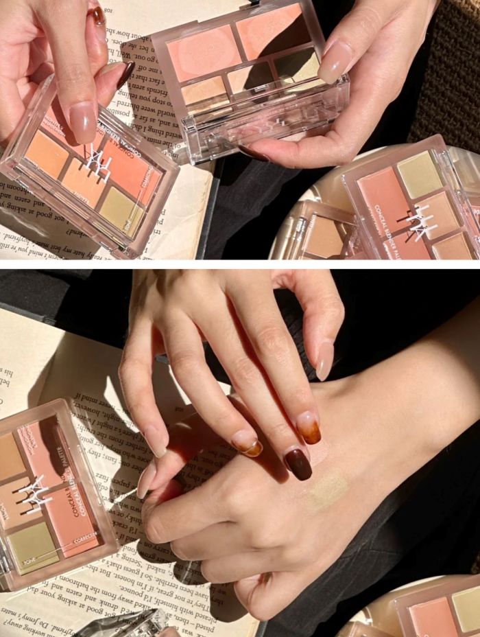 Bảng Hiệu Chỉnh Da Luna Conceal Blender Palette 6g