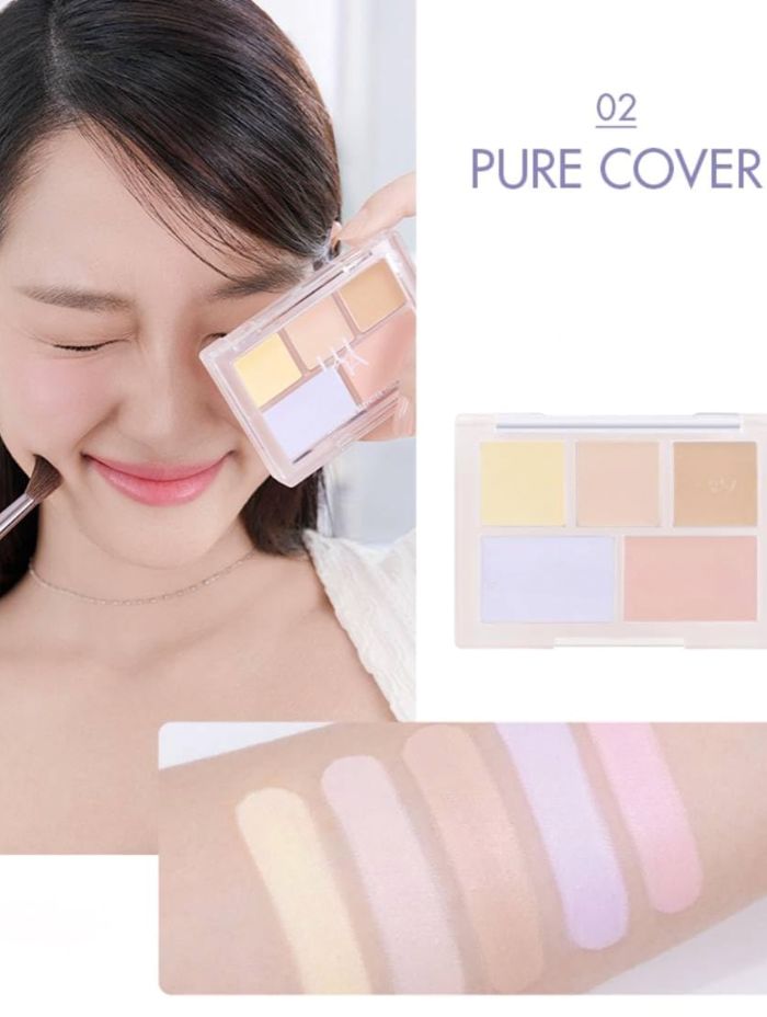 Bảng Hiệu Chỉnh Da Luna Conceal Blender Palette 6g