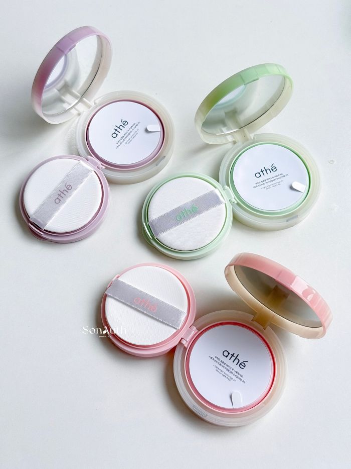 Phấn Nước Chống Nắng Hiệu Chỉnh Da Athe Vegan Relief Cushion 12g