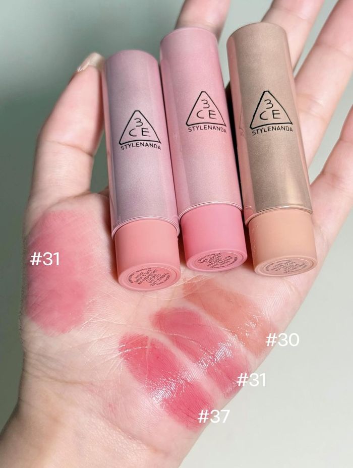 Son Dưỡng Có Màu 3CE Glazy Lip Glow 5g