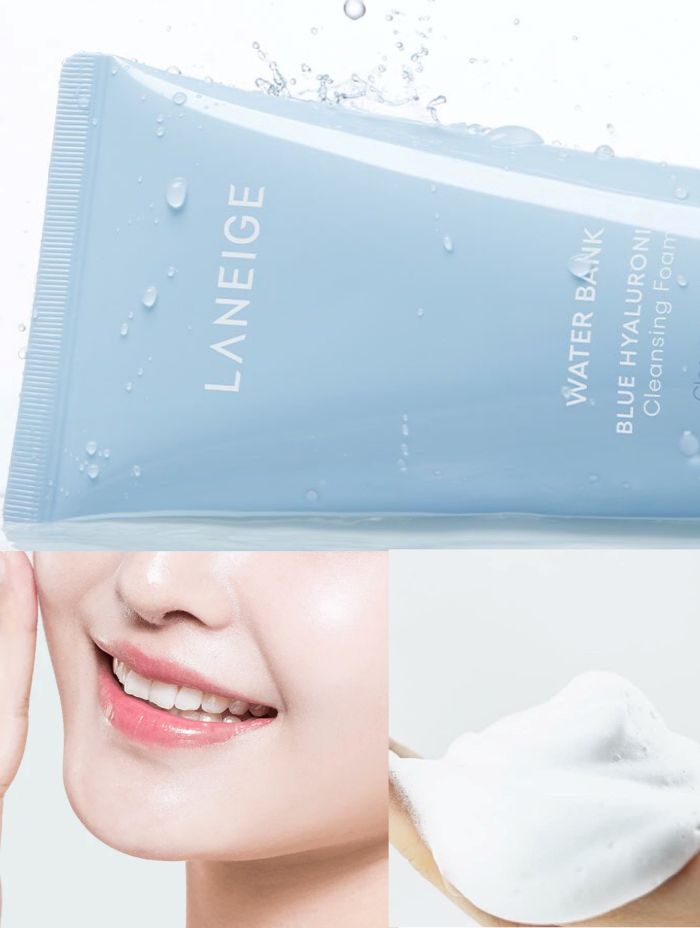 Sữa Rửa Mặt Dưỡng Ẩm Laneige Water Bank Blue Hyaluronic Cleanser 150g
