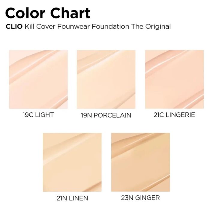 Kem Nền Clio Kill Cover Founwear Foundation The Original 35ml