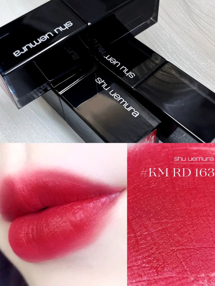 Son Thỏi Mịn Shu Uemura Rouge Unlimited Kinu Matte Lipstick 3.3g