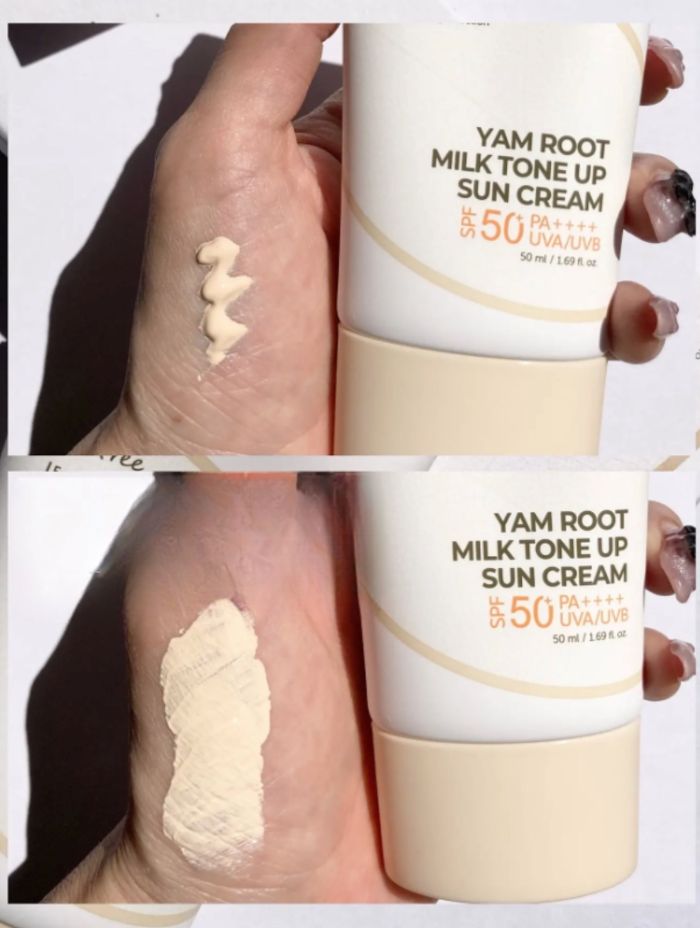 Kem Chống Nắng Nâng Tông Isntree Yam Root Milk Tone Up Sun Cream 50ml