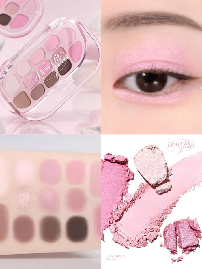 Bảng Phấn Mắt Lilybyred Dewy Fit Palette 13.1g