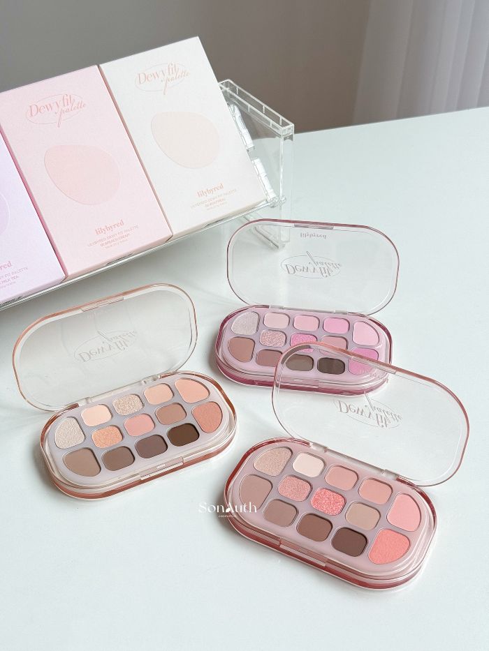 Bảng Phấn Mắt Lilybyred Dewy Fit Palette 13.1g