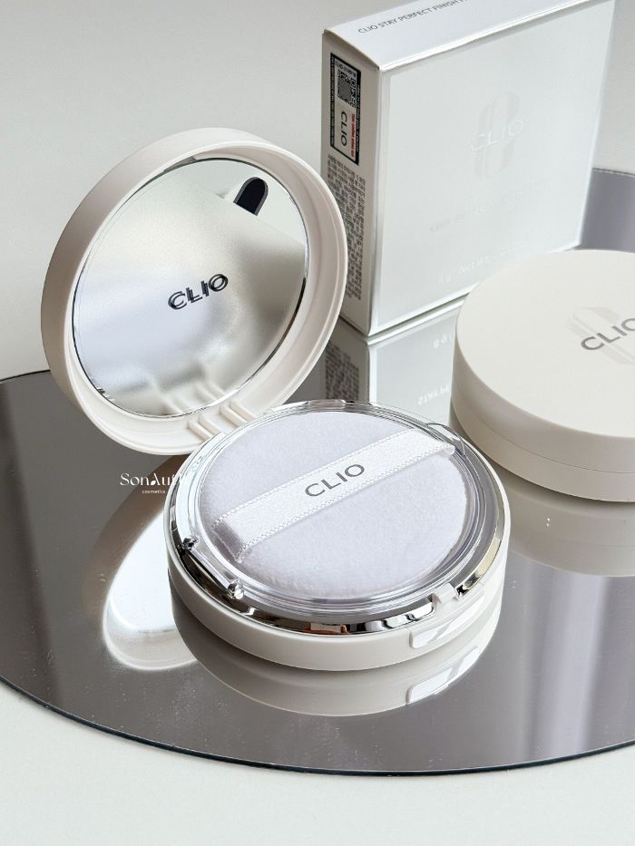 Phấn Phủ Nén Clio Stay Perfect Finish Pact 8g
