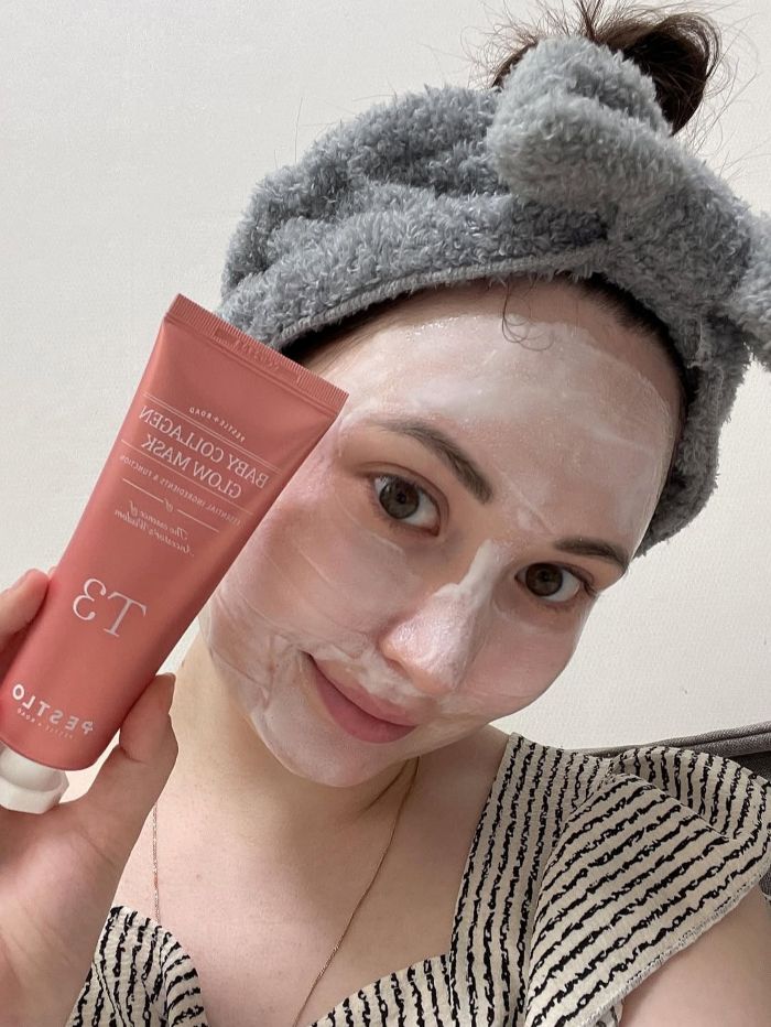 Mặt Nạ Lột Trẻ Hoá Da Pestlo Baby Collagen Glow Mask 70ml