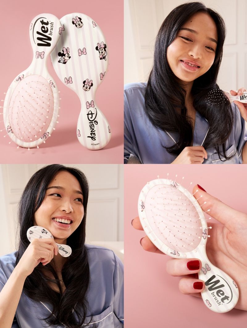 Lược Chải Tóc Gỡ Rối Wet Brush Original Detangler Disney Mini