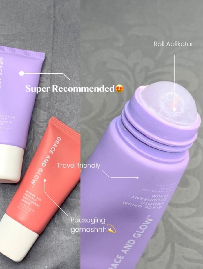 Lăn Khử Mùi Grace And Glow Deodorant Serum 50ml