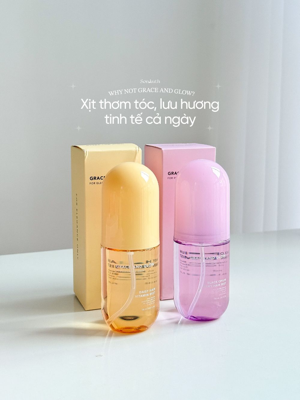 Xịt Thơm Tóc Grace And Glow Hair Mist 100ml