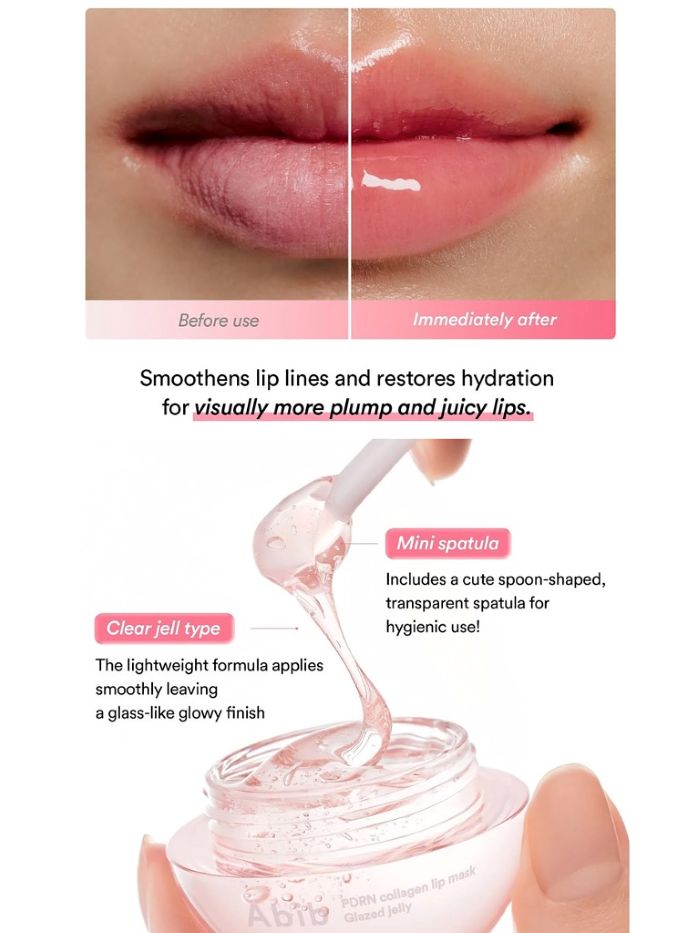 Mặt Nạ Môi Dạng Thạch Abib PDRN Collagen Lip Mask 11g